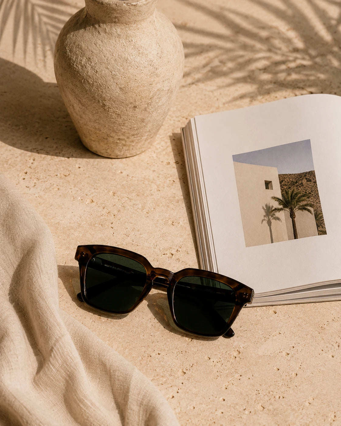 How we shoot LUNETT’S: product first, realistic light, and natural textures.